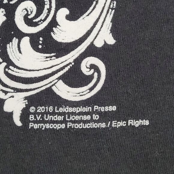 ACDC Hells-Bell 3/4 Raglan Shirt Large 21x27 Black Gray - Picture 5 of 13